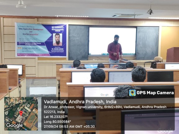 Web Application Development with Flask & DevOps Integration at Vignan University